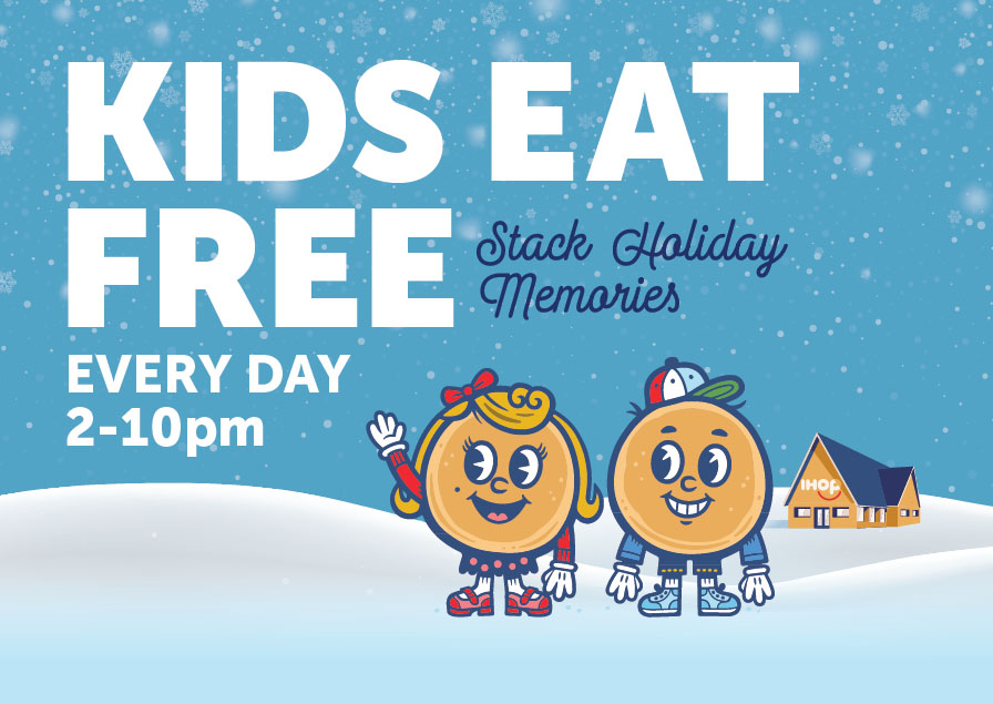 Stack Holiday Memories where Kids Eat Free